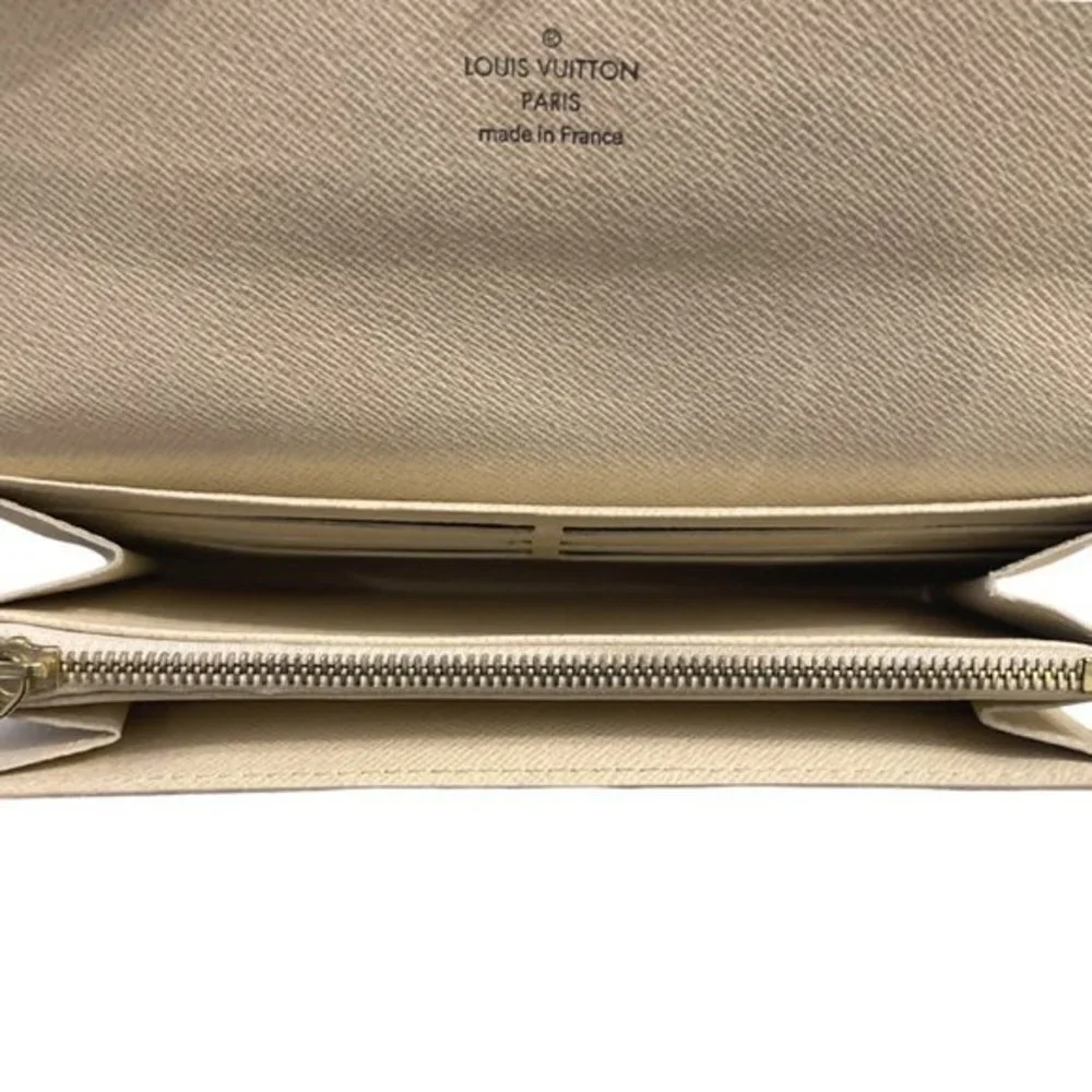 Authentic Louis Vuitton Damier Azur Sarah Wallet
